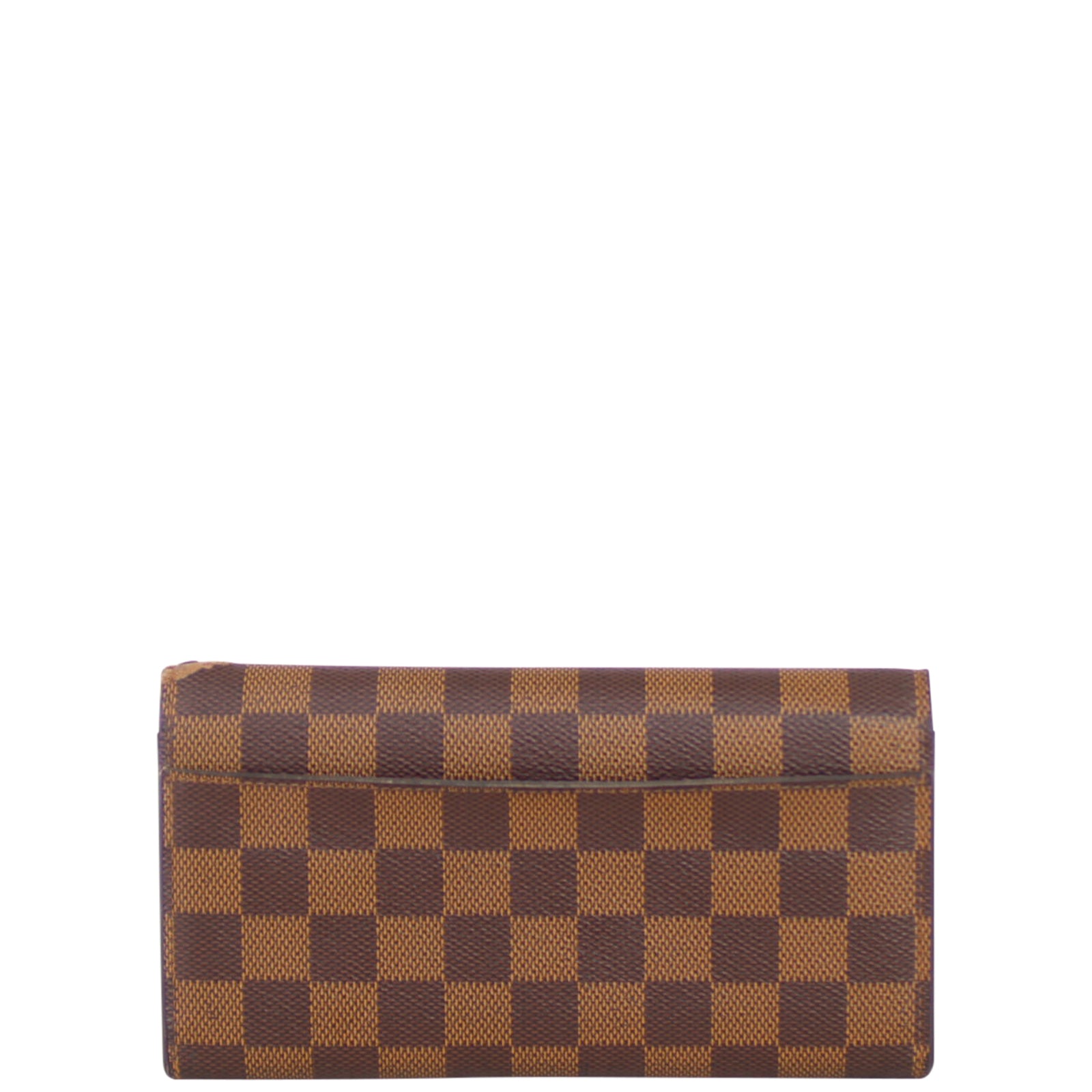 Louis Vuitton Sarah Wallet Damier Ebene Back