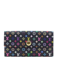 Louis Vuitton Sarah Multicolore Wallet Front