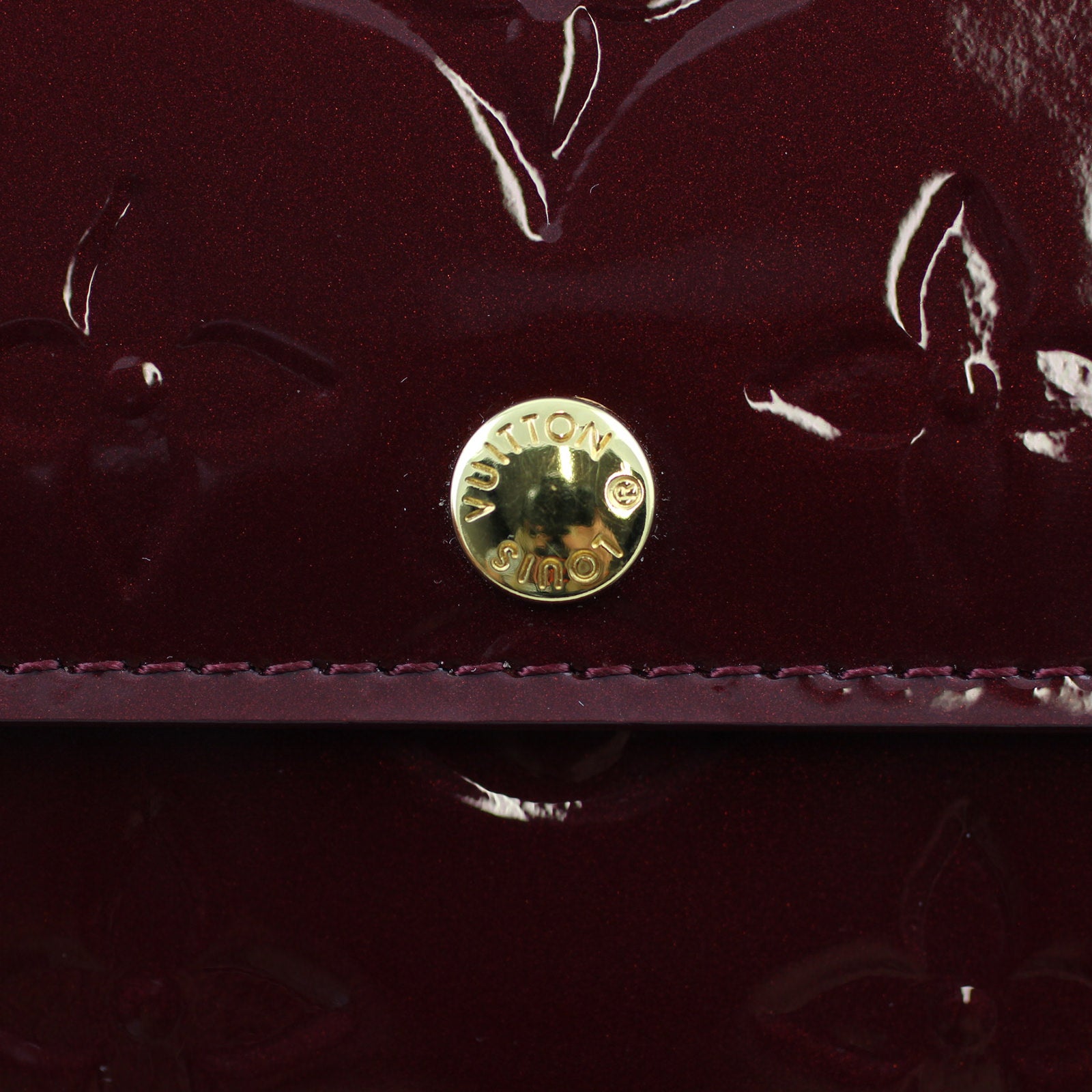 Louis Vuitton Sarah Vernis Wallet hardware