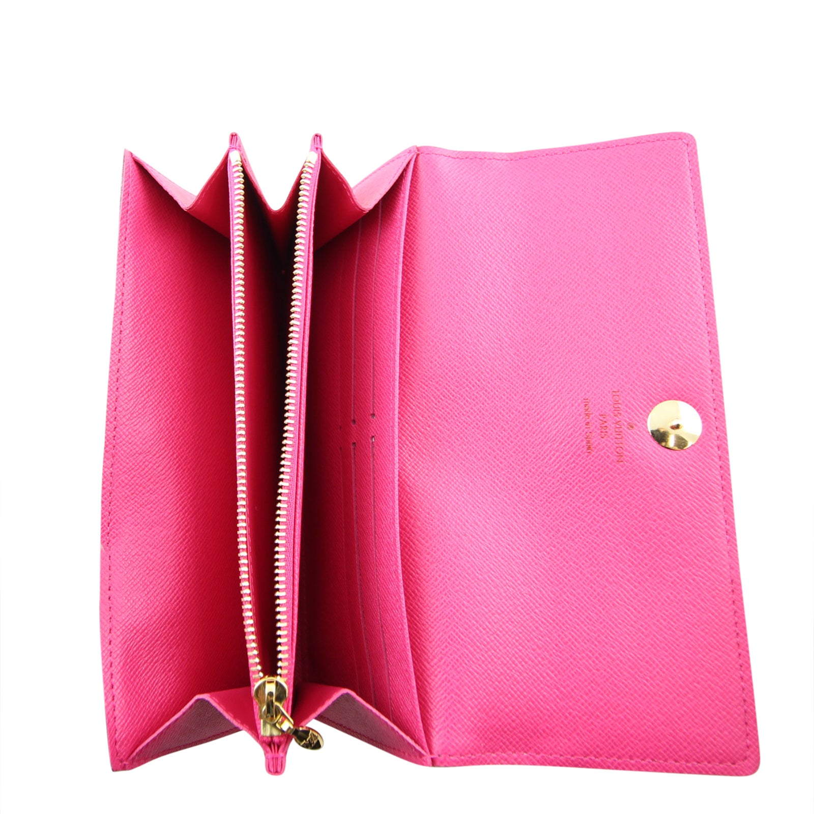 Louis Vuitton Sarah Multicolore Wallet Interior