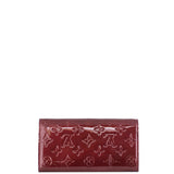 Louis Vuitton Sarah Wallet Monogram Vernis Back