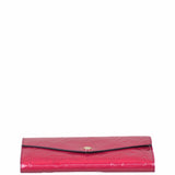 Louis Vuitton Sarah Wallet Monogram Vernis bottom