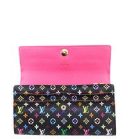 Louis Vuitton Sarah Multicolore Wallet Card slots