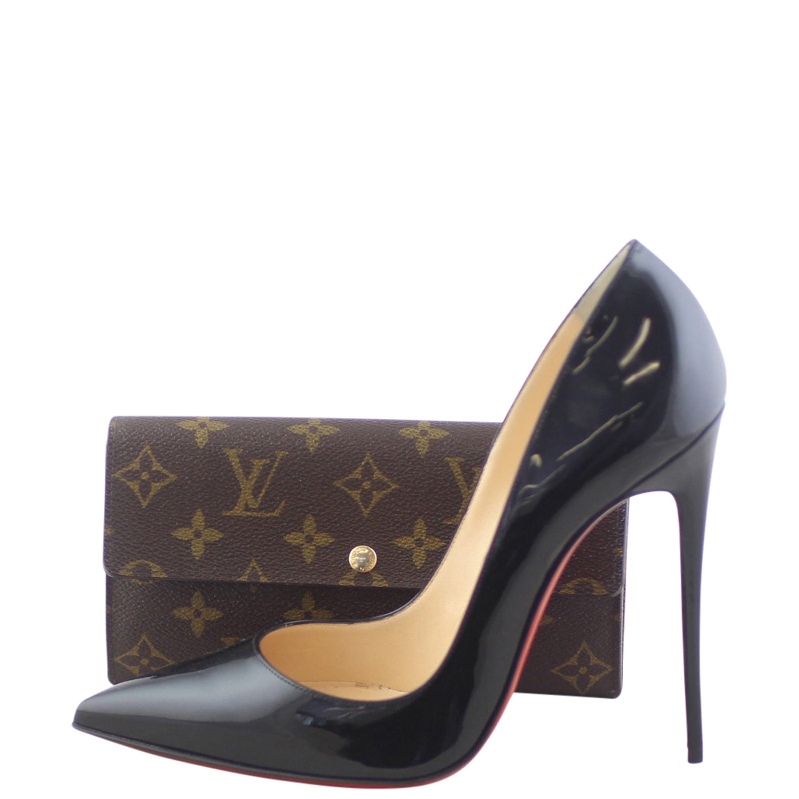 Louis Vuitton Sarah Wallet Monogram Scale