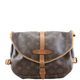 Louis Vuitton Saumur 30 back