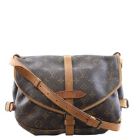 Louis Vuitton Saumur 30 front strap