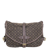 Louis Vuitton Saumur 30 Mini Lin Front