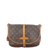 Louis Vuitton Saumur 30 Monogram Back