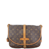 Louis Vuitton Saumur 30 Monogram Back