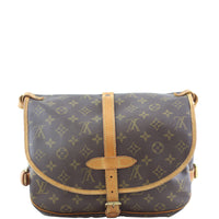 Louis Vuitton Saumur 30 Monogram Back