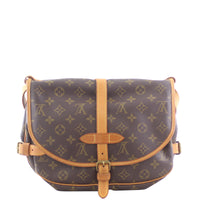 Louis Vuitton Saumur 30 Monogram Back