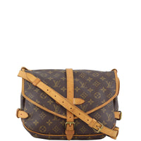 Louis Vuitton Saumur 30 Monogram Front