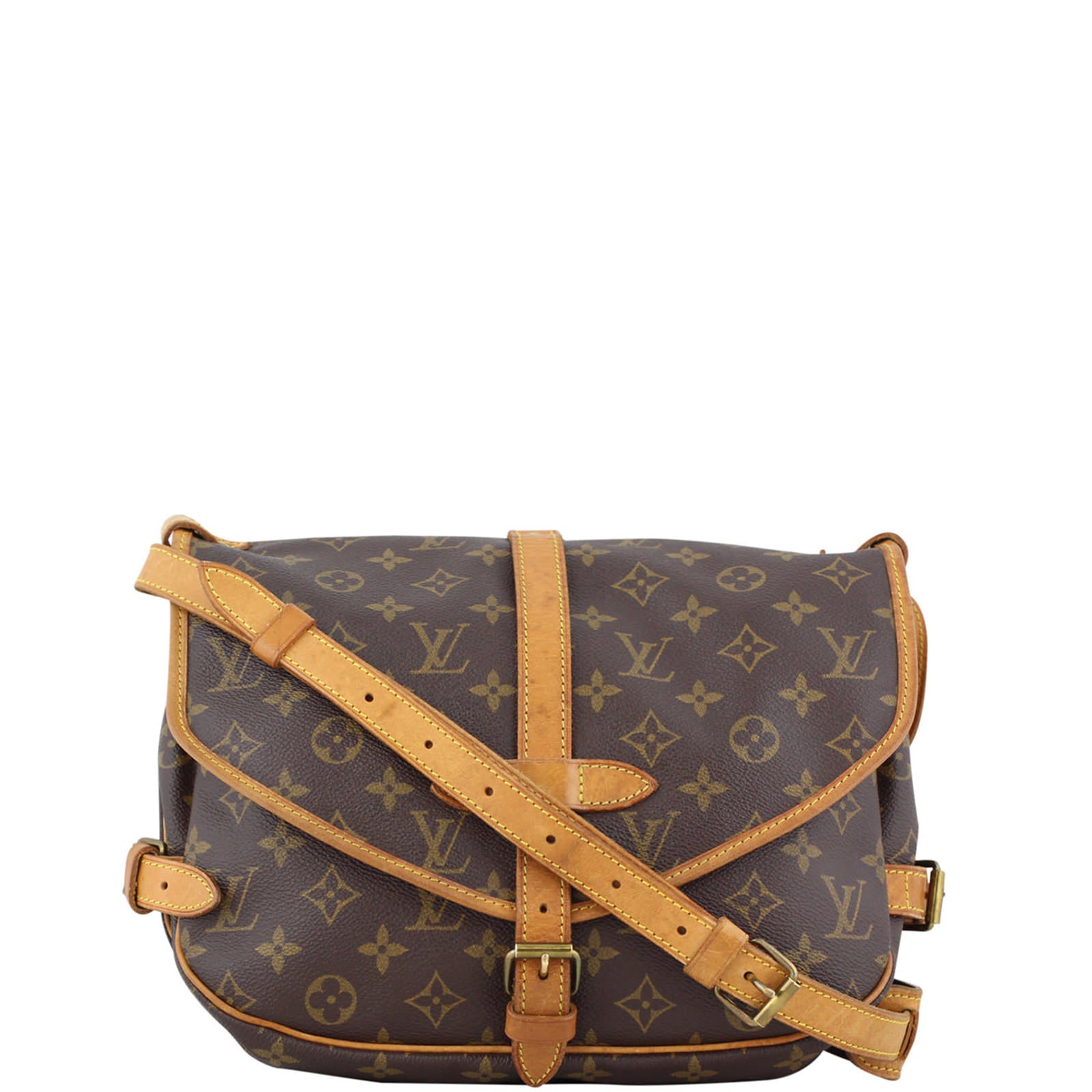 Louis Vuitton Saumur 30 Monogram Front