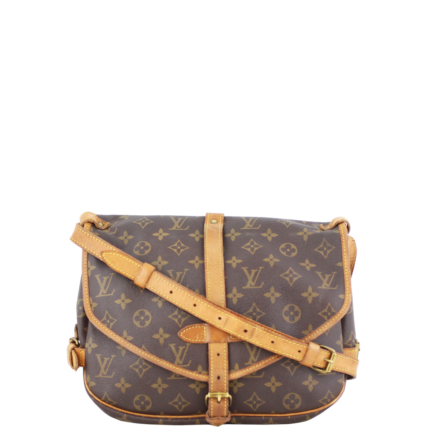 Louis Vuitton Saumur 30 Monogram Front