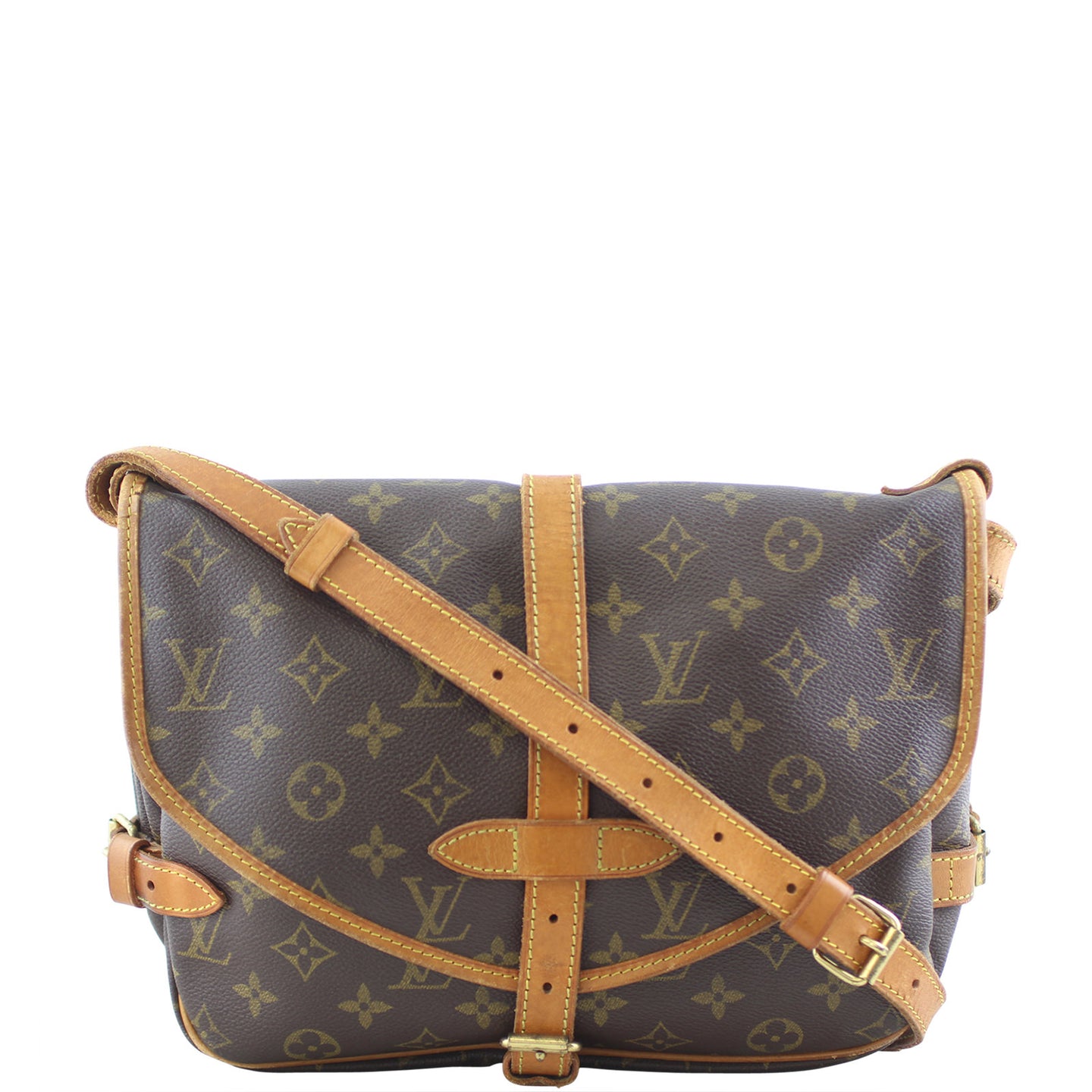 Louis Vuitton Saumur 30 Monogram Front