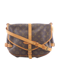 Louis Vuitton Saumur 30 Monogram Front