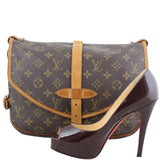 Louis Vuitton Saumur 30 Monogram Scale