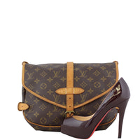 Louis Vuitton Saumur 30 Monogram Scale