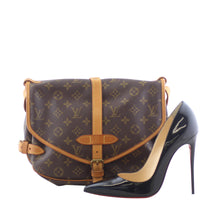 Louis Vuitton Saumur 30 Monogram Scale
