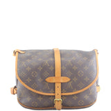 Louis Vuitton Saumur 30 Monogram Back