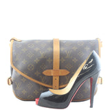 Louis Vuitton Saumur 30 Monogram Scale