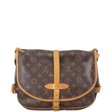 Louis Vuitton Saumur 30 Monogram Front
