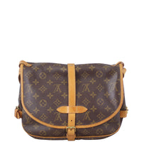 Louis Vuitton Saumur 30 Monogram Front