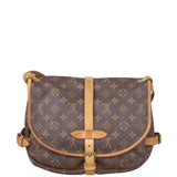 Louis Vuitton Saumur 30 Monogram Back