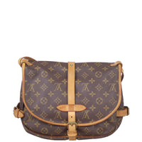 Louis Vuitton Saumur 30 Monogram Back