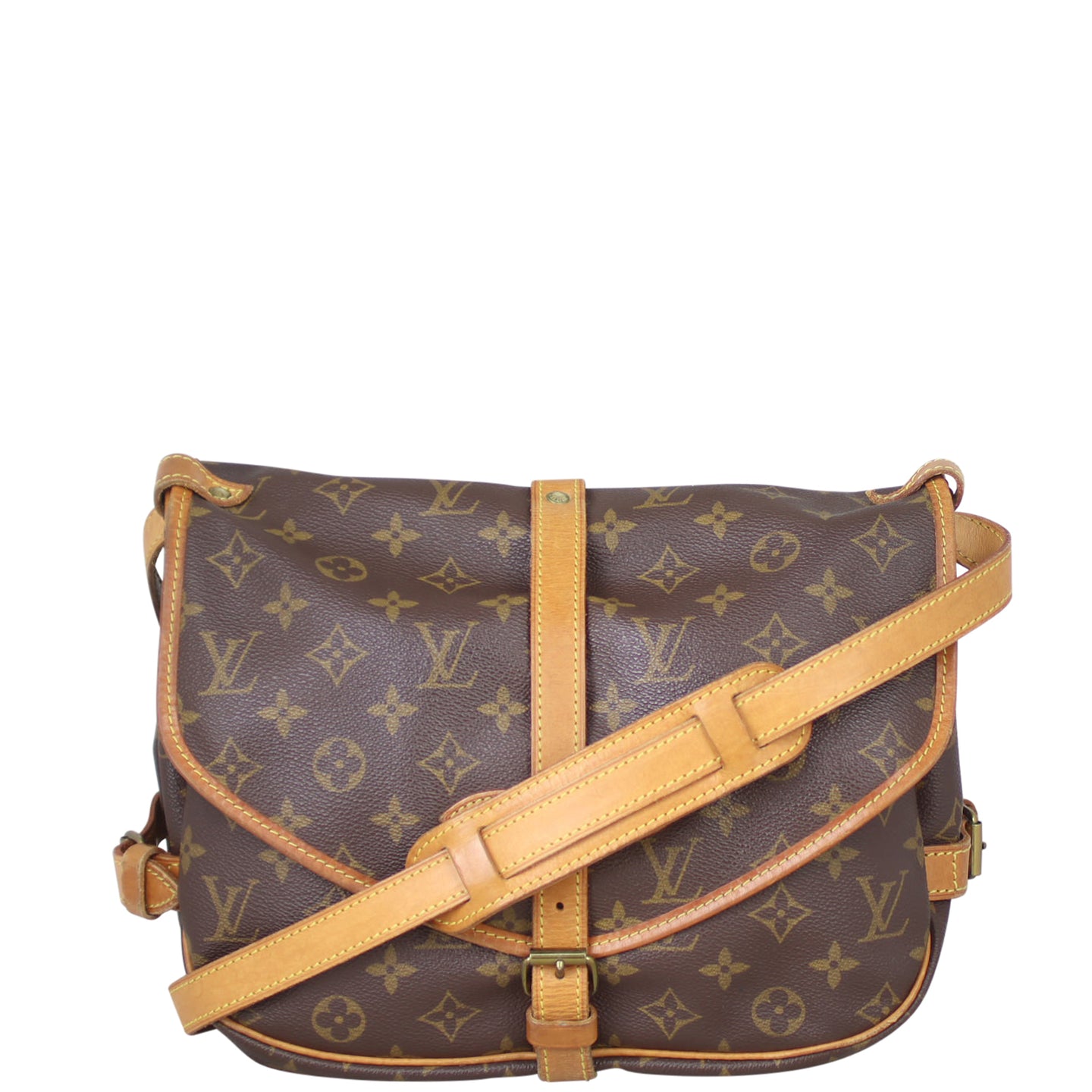 Louis Vuitton Saumur 30 Monogram Front