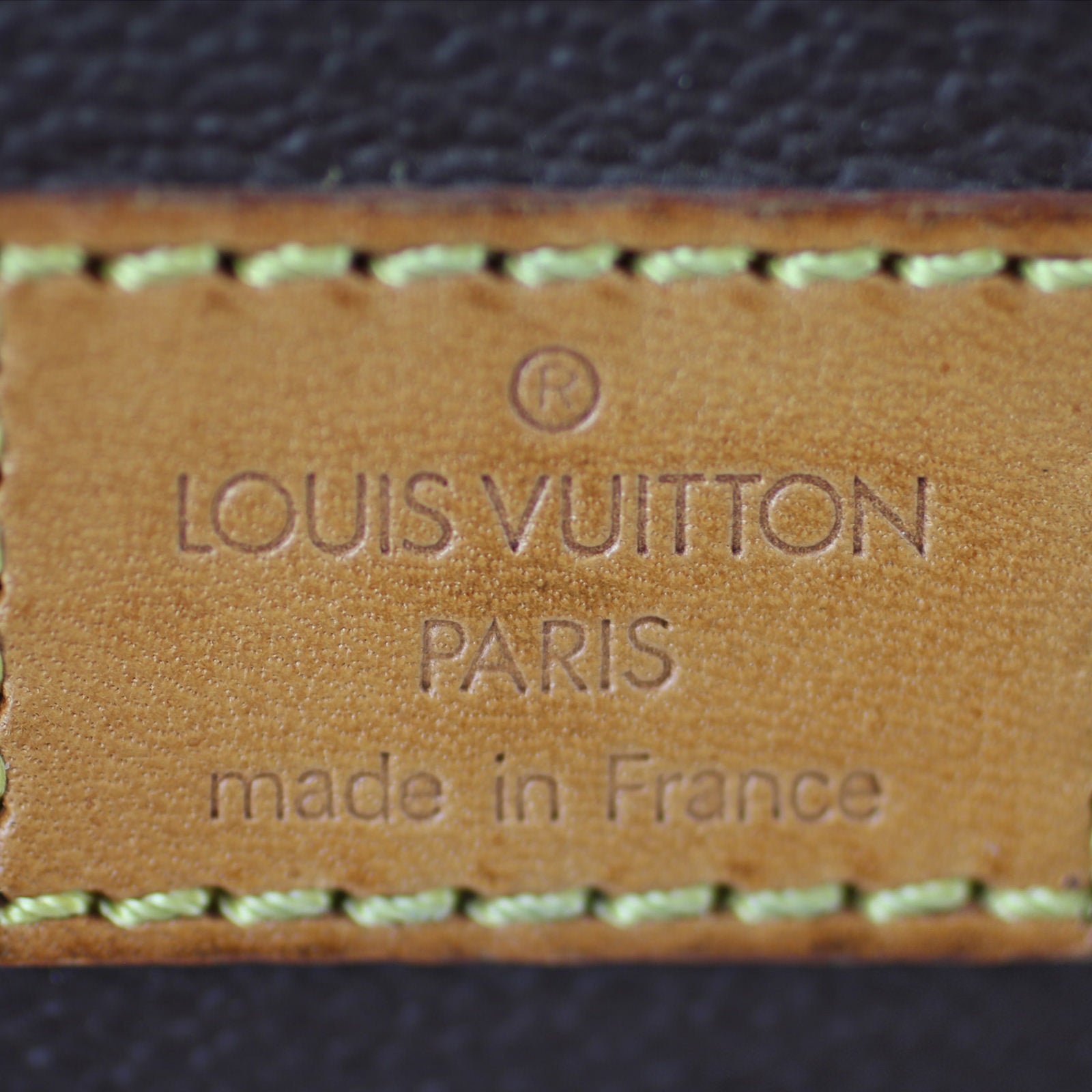 Louis Vuitton Saumur 30 Monogram Stamp
