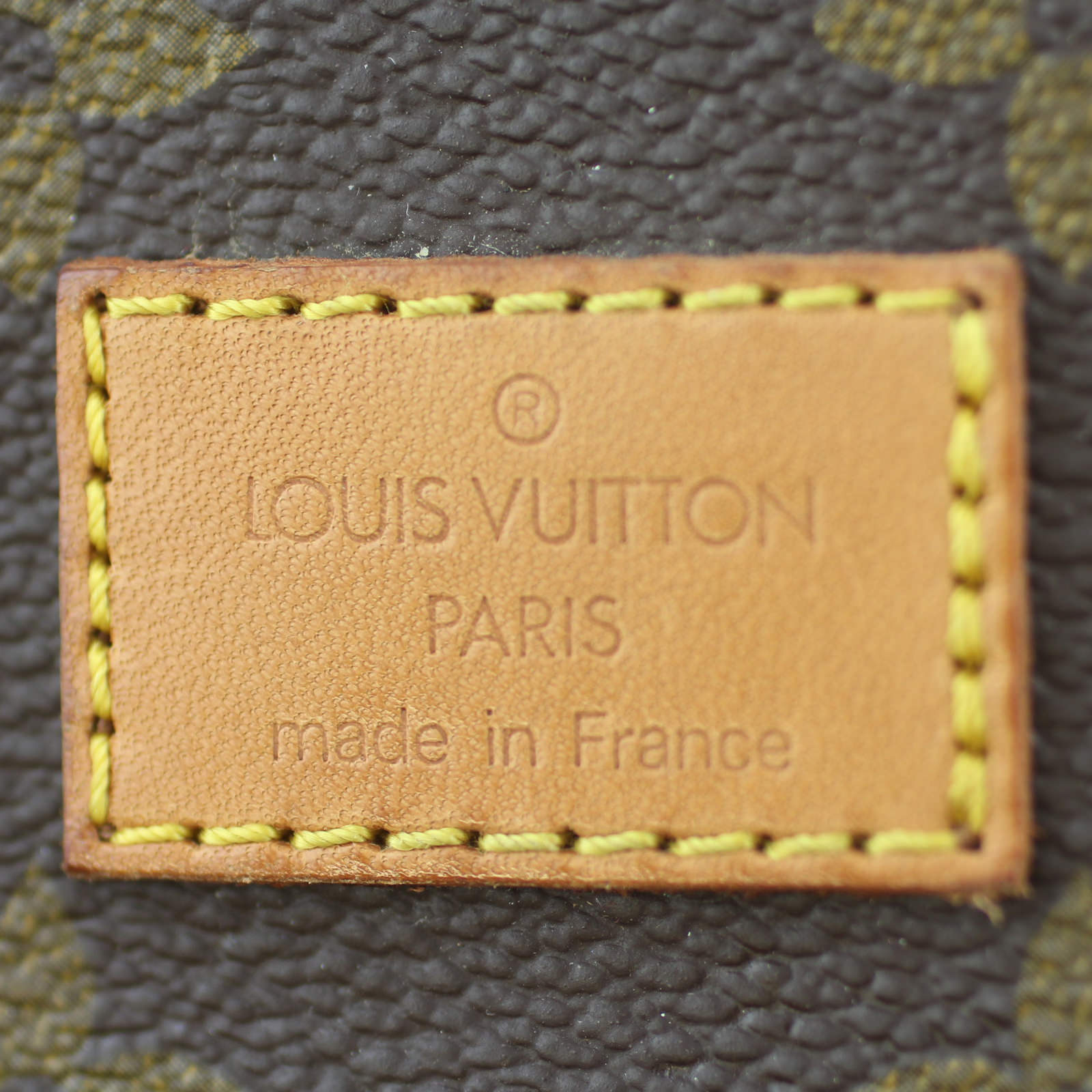 Louis Vuitton Saumur 30 Monogram Stamp