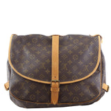 Louis Vuitton Saumur 35 Monogram Back