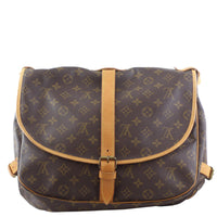 Louis Vuitton Saumur 35 Monogram Back