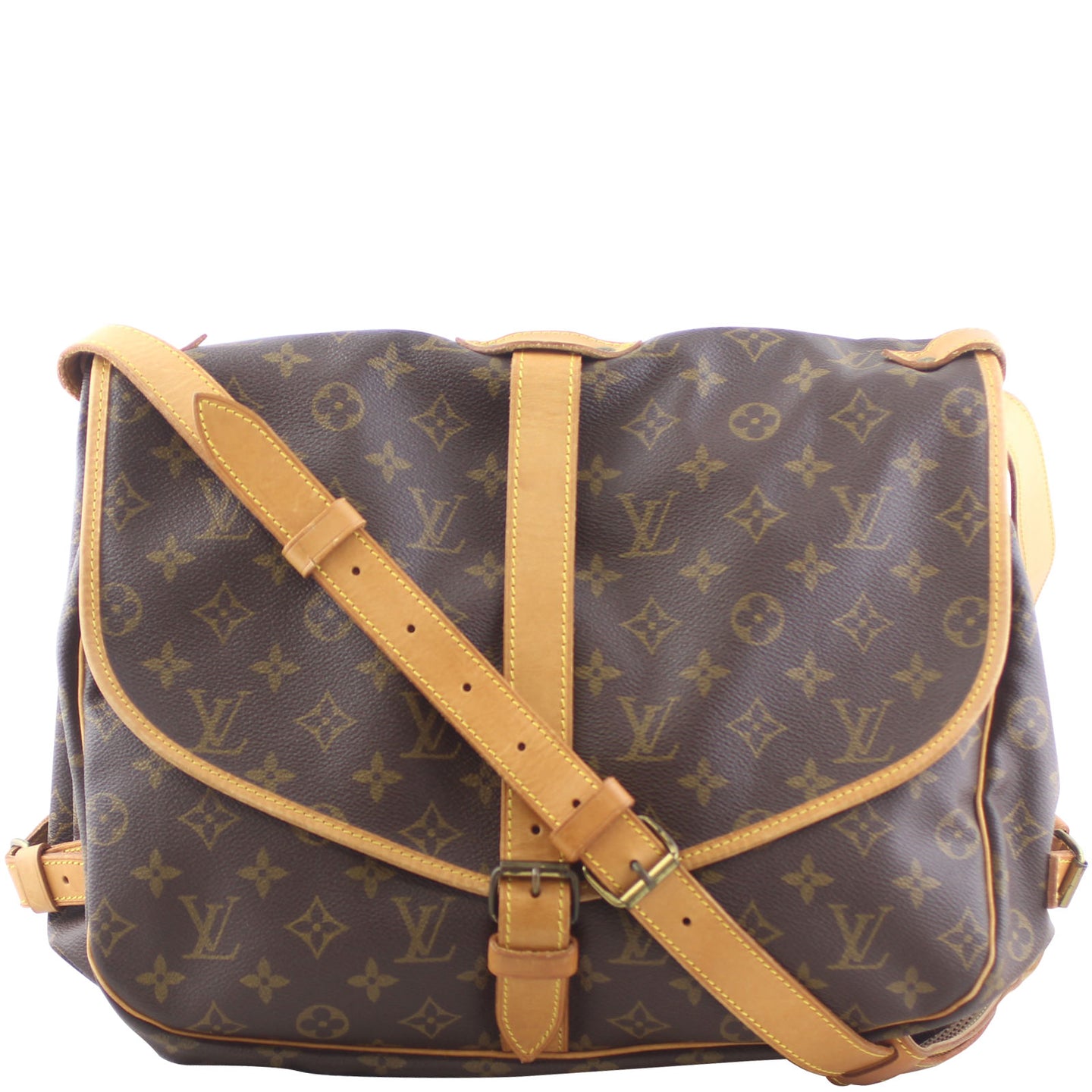 Louis Vuitton Saumur 35 Monogram Front
