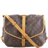 Louis Vuitton Saumur 35 Monogram Front