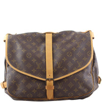 Louis Vuitton Saumur 35 Monogram Front