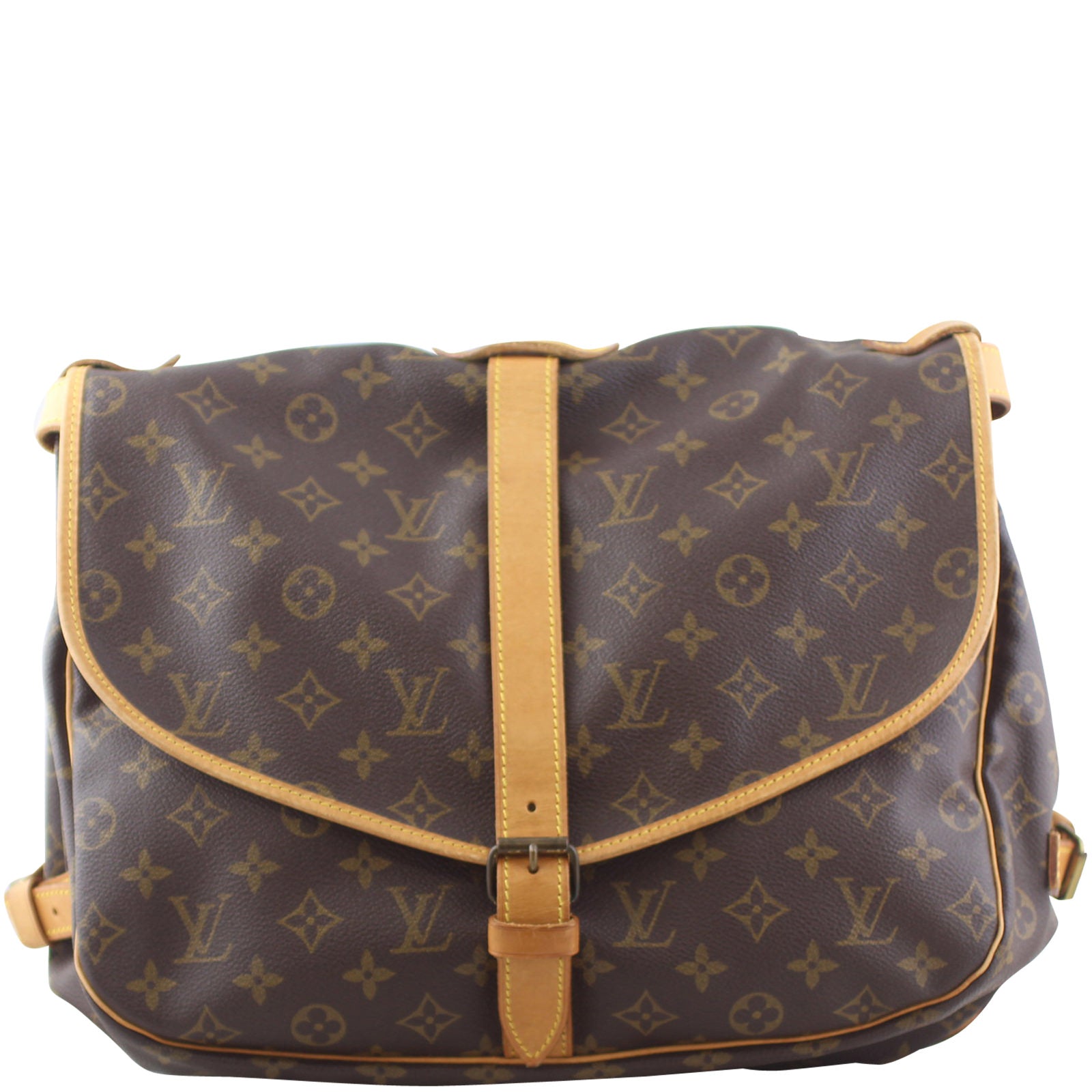 Louis Vuitton Saumur 35 Monogram Front
