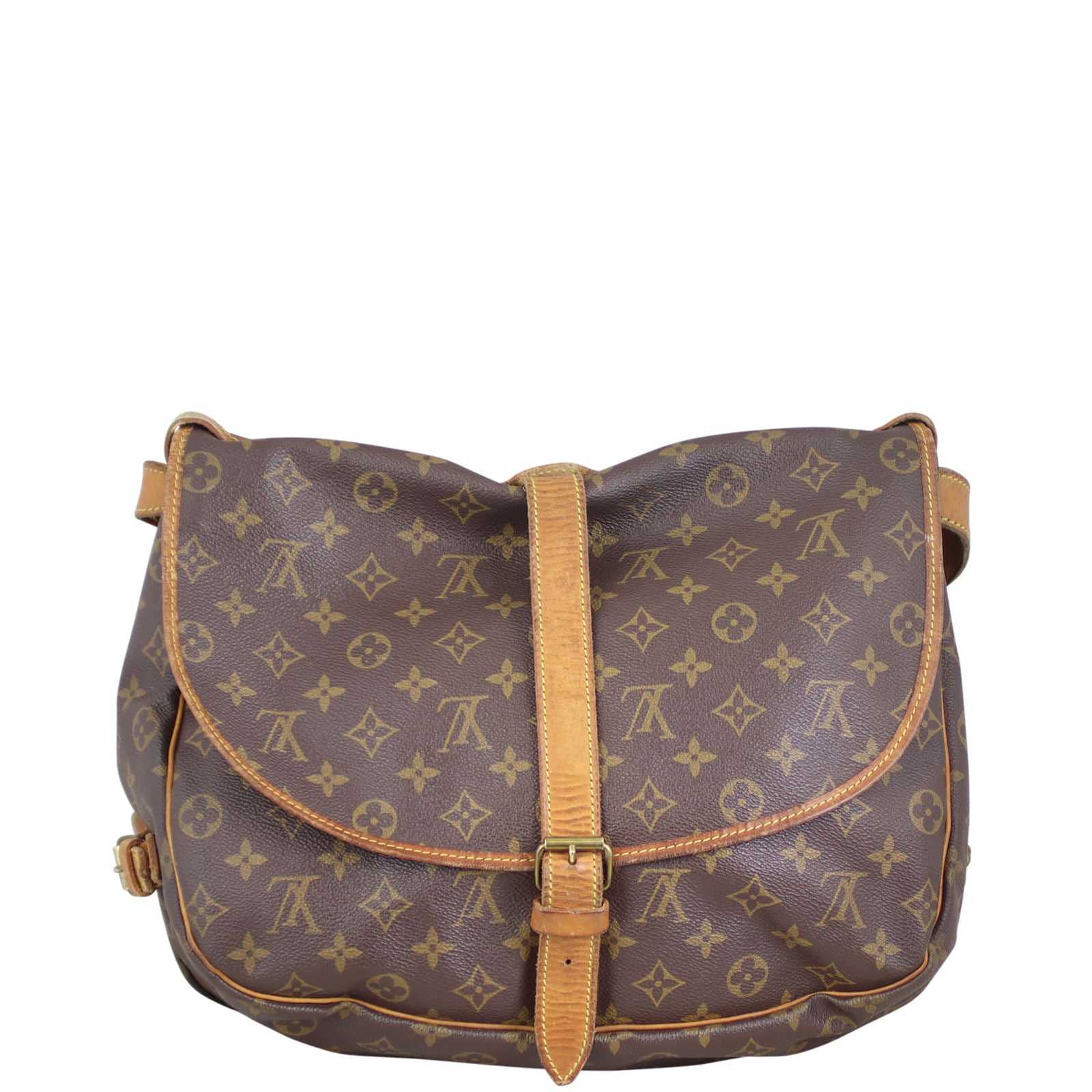 Louis Vuitton Saumur 35 Monogram Back