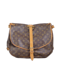 Louis Vuitton Saumur 35 Monogram Front