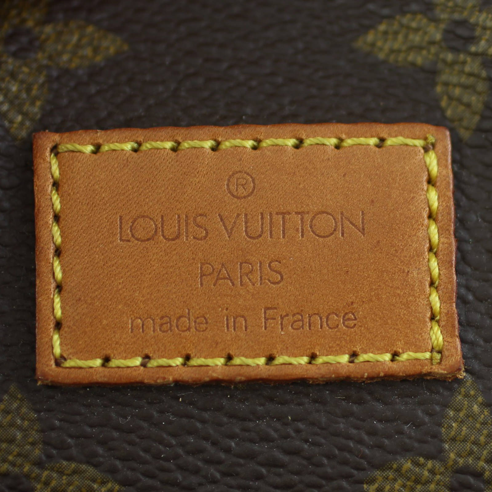 Louis Vuitton Saumur 35 Monogram Stamp