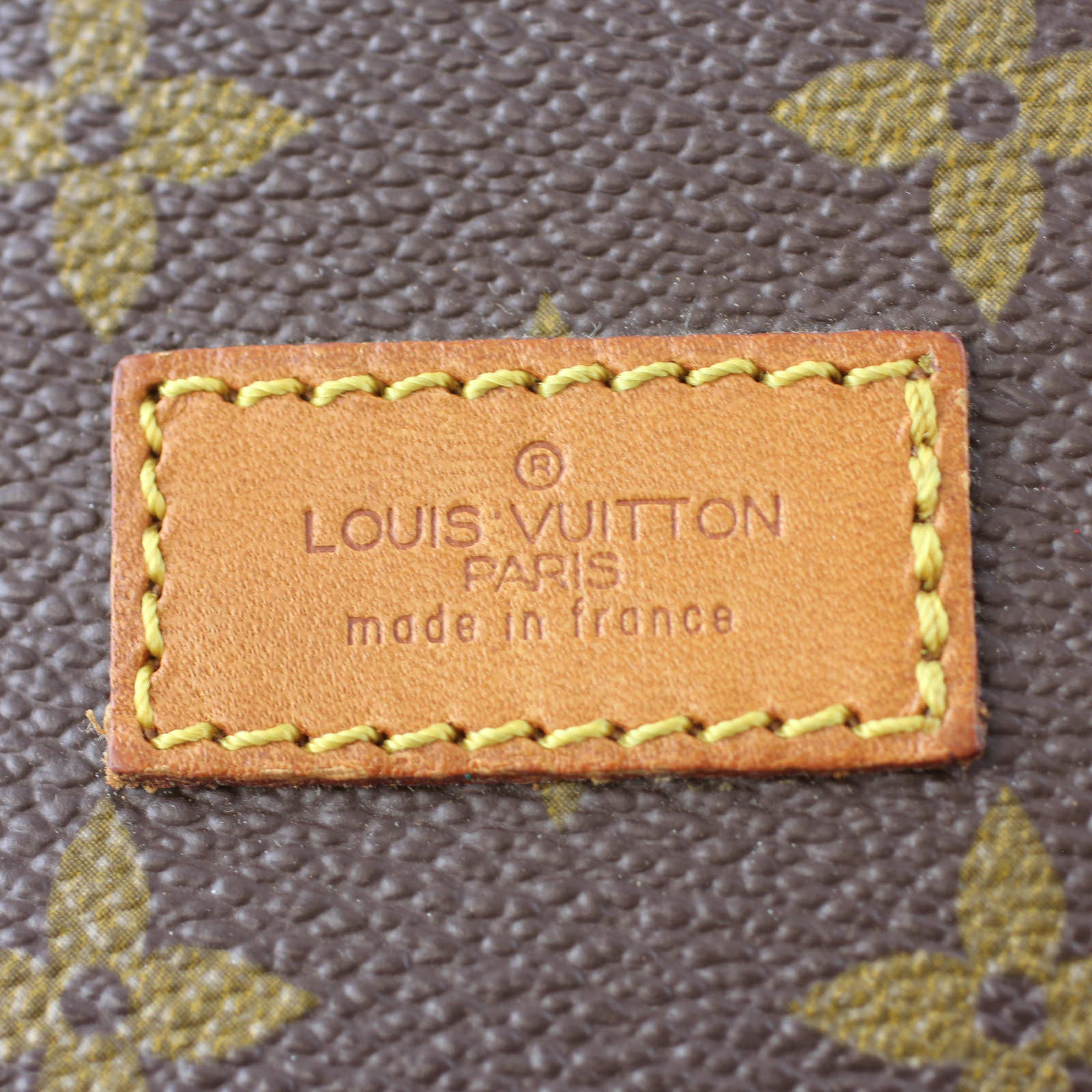 Louis Vuitton Saumur 43 Monogram Stamp