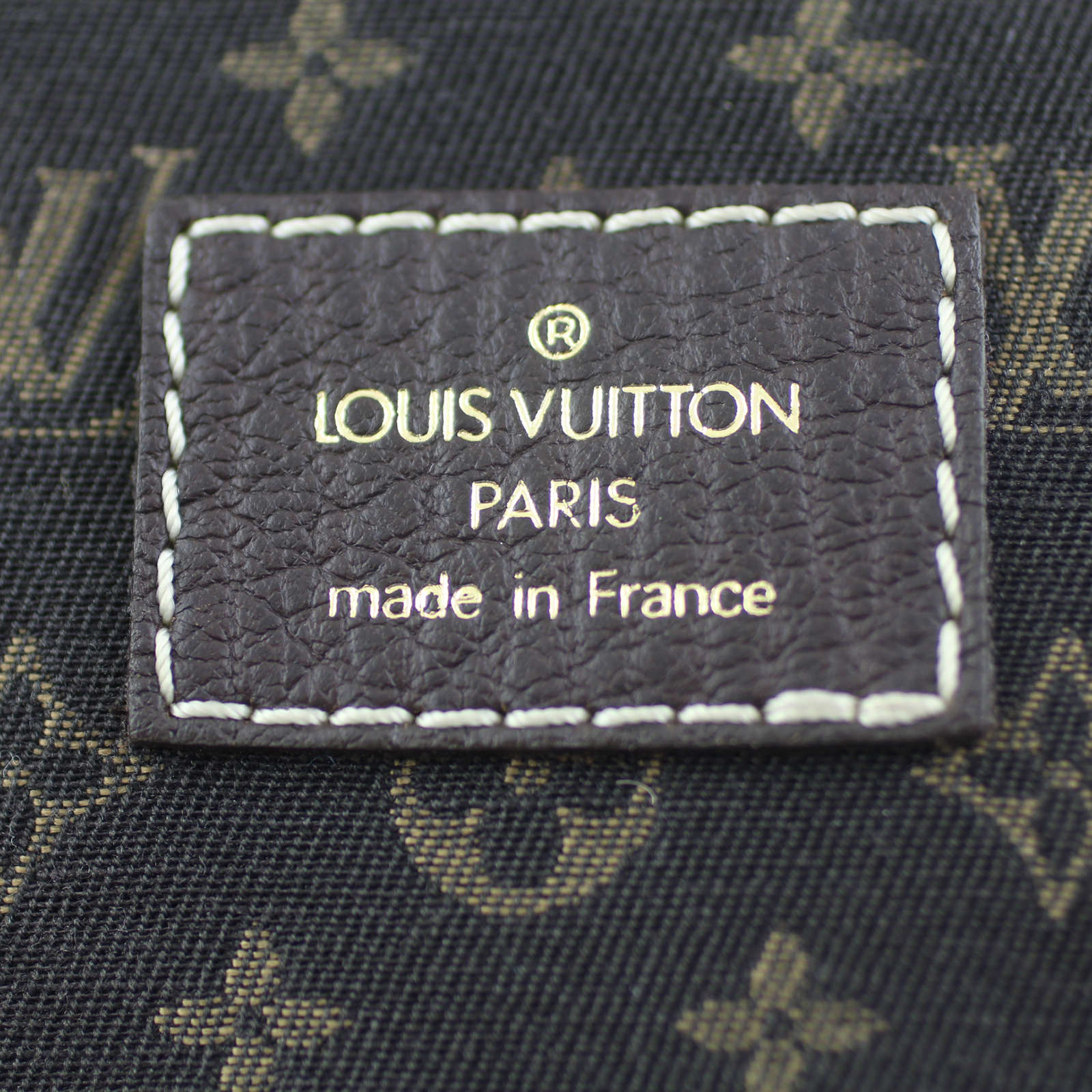 Louis Vuitton Saumur 30 Monogram Mini Lin stamp