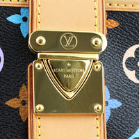 Louis Vuitton Shirley Multicolore Clutch Bag Logo