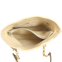 Louis Vuitton Pallas Shopper Tote Monogram Dune Interior