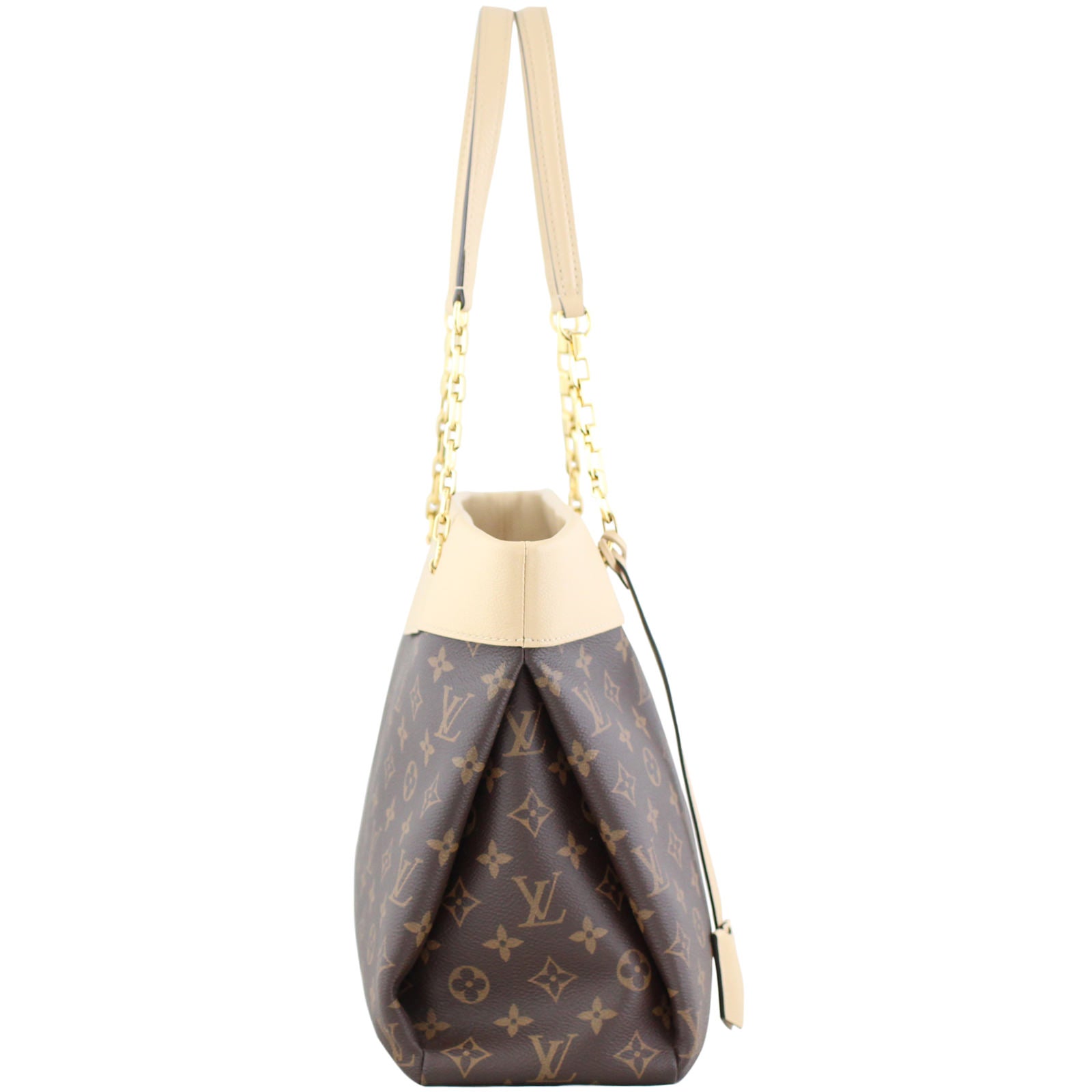 Louis Vuitton Pallas Shopper Tote Monogram Dune Right
