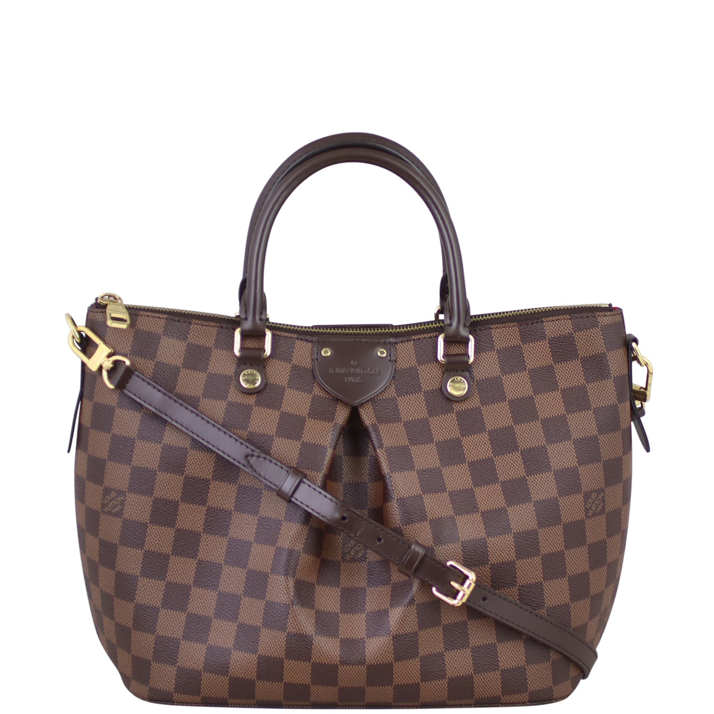 Louis Vuitton Siena MM Damier Ebene Front