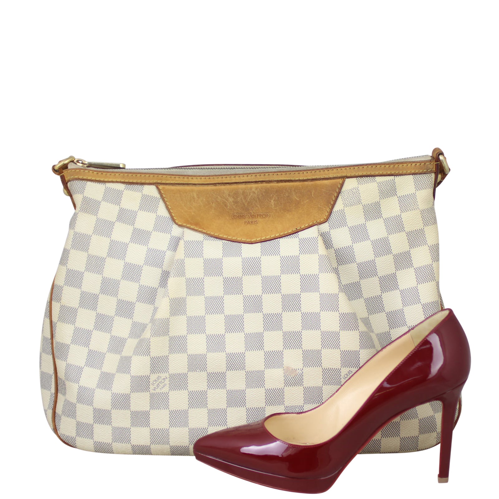 Louis Vuitton Siracusa PM Damier Azur Shoe