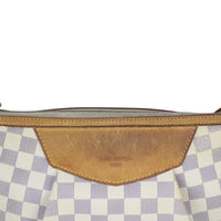 Louis Vuitton Siracusa PM Damier Azur Stamp