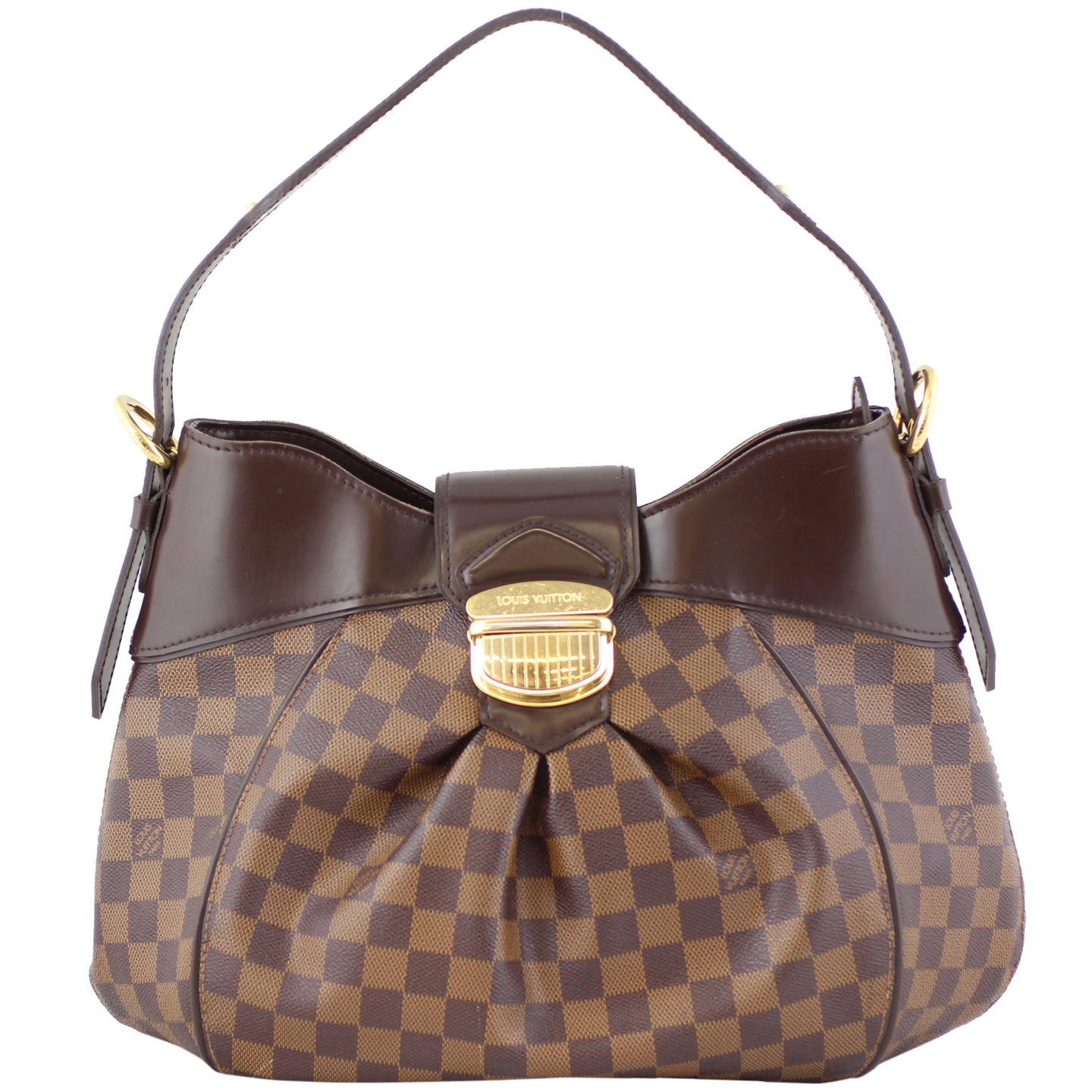 Louis Vuitton Sistina MM Damier Ebene Front